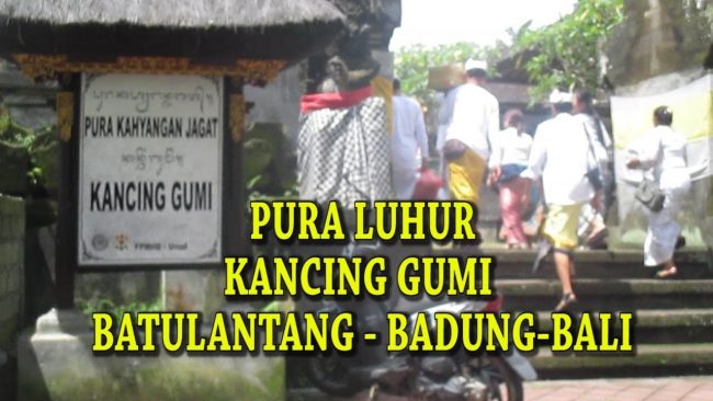 Pura Kancing Gumi via Youtube, 1. Ekowisata Mangrove Wanasari, 2. Sangeh Monkey Forest, 3. New Kuta Green Park, 4. Circus Waterpark Kuta, 5. Pantai Jerman, 6. Pantai Kelan, 7. Pantai Muaya, 8. Pantai Mimpi Pondok Pemuda, 9. Pantai Tegal Wangi, 10. Pantai Balangan, 11. Tanjung Balangan, 12. Pantai Dreamland, 13. Pantai Pemutih, 14. Pantai Bingin, 15. Pantai Padang – Padang, 16. Pantai Labuan Sait, 18. Pantai Suluban, 19. Pantai Nyang – Nyang, 20. Pantai Nunggalan, 21. Pantai Karma Kandara, 22. Pantai Melasti, 23. Pantai Batu pageh, 24. Pantai Pandawa, 25. Pantai Gunung Payung, 26. Pantai Sawangan, 27. Pantai Geger, 28. Pantai Mengiat, 29. Pantai Segara Samuh, 30. Pantai Selagan Nusa Dua, 31. Pantai Tanjung Benoa, 32. Air Terjun Nungnung, 33. Air Terjun Bidadari Ayung, 34. Sungai Ayung, 35. Air Terjun Batu Lantang, 36. Air Terjun Sulangi, 37. Patung Dewa Ruci, 38. Kawasan Pura Luhur Uluwatu, 39. Pesawat Bengong, 40. Nirmala Waterpark Ungasan, 41. Taman Satria Gatotkaca, 42. Joger Kuta, 43. Penangkaran Penyu Deluang Sari, 44. Taman Budaya Garuda Wisnu Kencana, 45. Bali Paragliding Tandem Flight, 46. Monumen Perjuangan Taman Mumbul, 47. Museum Becak Indonesia, 48. Museum Pasifika, 49. Dream Museum Zone, 50. Museum Kain, 51. Museum Kerang, 52. Museum Yadnya, 53. Hide N Seek, 54. Cubby House Kids Club, 55. Miniapolis Bali, 56. Pantai Timbis, 57. Pantai Dukuh, 58. Puja Mandala, 59. Pura Taman Ayun, 60. Taman Ngurah Rai Tuban, 61. Lembah Tanah Wuk, 62. Taman Mumbul, 63. Pantai Pererenan, 64. Banjar Umalas, 65. Waka Tangga, 66. Wisata Agro Pelaga, 67. Jembatan Tukad Bangkung, 68. Jimbaran Panorama Point, 69. Pura Petitenget, 70. Pantai Petitenget, 71. Pura Pucak Tedung, 72. Pura Sada Kapal, 73. Pura Batu Bolong, 74. Pantai Batu Bolong, 75. Pura Kancing Gumi, 76. Pura Pucak Mangu, 77. Desa Wisata Petang, 78. Ladang Bunga Gumilir, 79. Desa Wisata Baha, 80. Bumi Perkemahan Blahkiuh, 81. Pantai Seseh, 82. Pantai Derawan, 83. Pantai Batu Mejan, 84. Pantai Double Six, 85. Taman Rekreasi Bethesda, 86. Pantai Selasih, 87. Pantai Batu Belig, 88. Pantai Munggu, 89. Pantai Mengening, 90. Pantai Kayu Putih, 91. Pulau Nusa Dharma, 92. Pulau Peninsula, 93. Splash Waterpark, 94. Waterbom Bali, 95. Pantai Legian, 96. Pantai Seminyak, 97. Desa Wisata Bindu, 98. Bali Swing Bongkasa, 99. Elephant Camp Petang