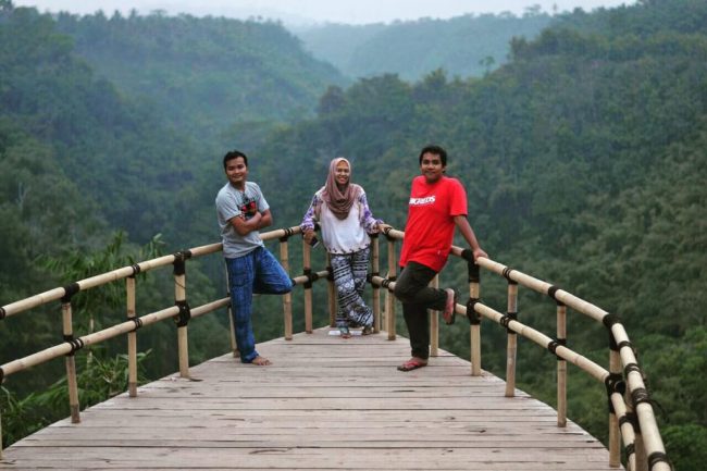 Wisata Anjungan Tukad Melangit via Kintamani