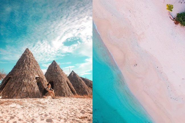 Wisata Pantai Tablolong via IG @kdkgunawan (kiri), @raditaklis (kanan), 1. Pantai Batu Nona Kupang, 2. Wisata Pantai Lasiana, 3. Wisata Pantai Nunsui, 4. Wisata Pantai Manikin, 5. Wisata Pantai Tablolong, 6. Wisata Pantai Pasir Panjang, 7. Wisata Pantai Koepan, 8. Wisata Pantai Kelapa Tinggi, 9. Wisata Pantai Neam, 10. Wisata Pulau Kera, 11. Wisata Air Terjun Oenesu, 12. Wisata Air Terjun Tesbatan, 13. Wisata Taman Nostalgia, 14. Wisata Pantai Ketapang Satu, 15. Wisata Taman Rekreasi Gua Monyet, 16. Wisata Gua Kristal, 17. Wisata Kupang Waterpark, 18. Wisata Subasuka Waterpark, 19. Wisata Bukit Cinta, 20. Wisata Gunung Fatule’u, 21. Wisata Pantai Oesapa, 22. Padang Savana di Pantai Namosain