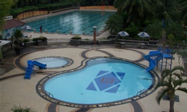 Kolam Renang Bumi Wiyata via Infocilangkap, 1. Kolam Renang Paragon Depok, 2. Kolam Renang Tirta Ria, 3. Waterpark Ceria Depok, 4. Waterpark Tirta Sari, 5. Kolam Renang Griya Tugu Asri, 6. Aladin Depok Fantasi Waterpark, 7. Khodijah Muslimah Center, 8. Gema Pesona Country Club, 9. Kolam Renang Wisma Makara UI, 10. Kolam Renang Putri Duyung, 11. Kolam Renang Bumi Wiyata, 12. Aquatic Fantasy Telaga Golf, 13. Taman Wisata Pasir Putih, 14. Pondok Zidane
