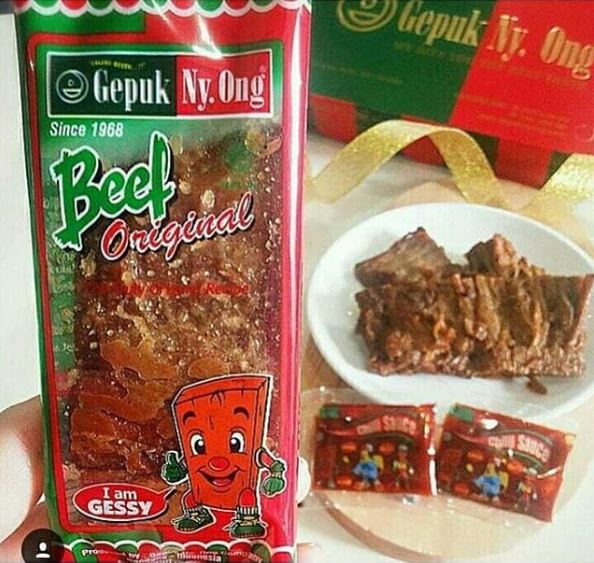 Gepuk Nyonya Ong via IG @cemilan_aja