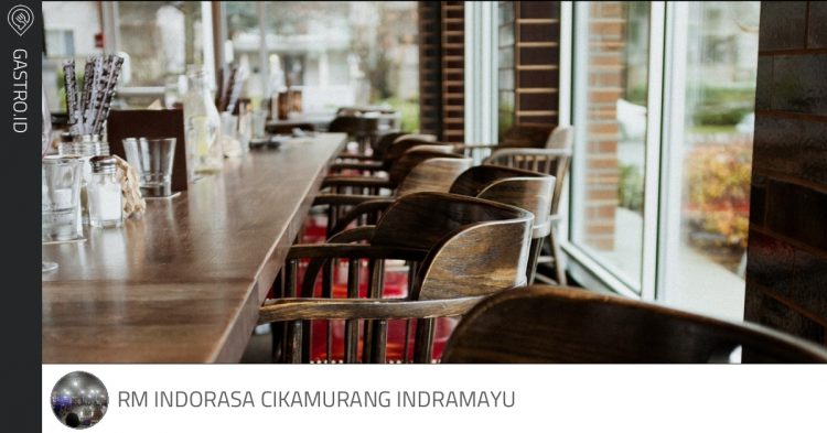 RM Indorasa via Gastro, 1. Pesona Laut Pantura, 2. Rumah Mertua Indramayu, 3. RM Taman Selera, 4. Ikan Bakar Resto Mina Ayu, 5. Panorama Restaurant, 6. RM Saung Song, 7. RM HJ Nuryami, 8. Ikan Bakar Perdut, 9. Sambel Layah Indramayu, 10. Bebek Keraton, 11. RM Sekar Wangi, 12. Resto Empal Gentong Bang Mamat, 13. Ayam Penyet Khas Surabaya Indramayu, 14. RM Indorasa, 15. Seafood El Shaddai, 16. Sambel Lada, 17. Mango Junction, 18. Dapur Bunda, 19. EMPAL GENTONG H MANG MUK, 20. RUMAH MAKAN CIMANUK, 21. RUMAH MAKAN IBU SEHA