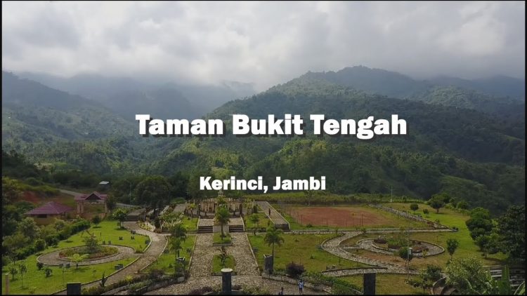 Taman Bukit Tengah via Youtube, 1. Gunung Kerinci, 2. Perkebunan Teh Kayu Aro, 3. Taman Nasional Kerinci Seblat, 4. Bukit Khayangan, 5. Goa Kasah, 6. Kawasan Aroma Peko, 7. Air Terjun Pancuran Rayo, 8. Air Terjun Telun Berasap, 9. Danau Lingkat, 10. Pendakian Kerinci, 11. Masjid Agung Pondok Tinggi, 12. Air Panas Semurup, 13. Air Terjun Talang Kemulun, 14. Danau Kerinci, 15. Danau Kaco, 16. Danau Gunung Tujuh, 17. Rawa Bento, 18. Family Garden, 19. Pinus Kerinci, 20. Taman Bukit Tengah, 21. Puncak Rindu, 22. Pantai Pasir Panjang, 23. Taman Putri Tunggal, 24. Air Terjun Sungai Medang, 25. Bukit Sungai Langit, 26. Swarga Lodge dan Homestay