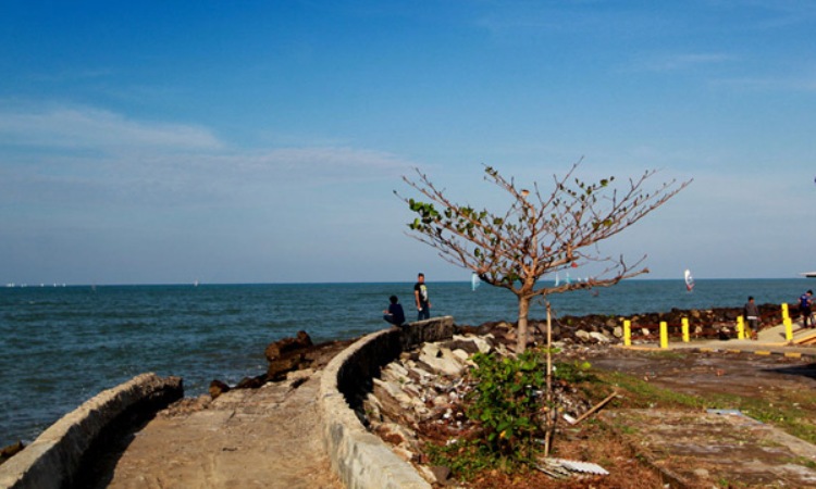 Pantai Balongan via Radarcirebon, 1. Pantai Pasir Putih Losari, 2. Pulau Biawak, 3. Pantai Baro Gebang, 4. Pantai Glayem, 5. Pantai Balongan, 6. Pantai Kejawanan, 7. Mangrove Kasih Sayang, 8. Pasir Putih Pangandaran, 9. TPI Bondet, 10. Pantai Mundu, 11. Pantai Tirtamaya, 12. Pantai Bandengan, 13. Pantai Citemu, 14. Cirebon Waterland, 15. Pantai Waruduwur, 16. Pantai Trungtum Tanjung Pura, 17. Pantai Cibugel, 18. Pantai Eretan Wetan, 19. Pantai PLTU Sumur Adem, 20. Pantai Lestari Karangsong