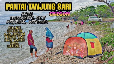 Pantai Tanjung Sari via Youtube, 1. Pantai Kelapa Tujuh, 2. Pulau Merak Besar, 3. Pulau Merak Kecil, 4. Gunung Batu Lawang, 5. Pantai Anyer Cilegon, 6. Rawa Arum Cilegon, 7. Gunung Batur, 8. Krakatau Country Club, 9. Masjid Agung Nurul Ikhlas, 10. Kolam Renang Metro, 11. Cagar Alam Gunung Tukung Gede, 12. Bukit Teletubbies, 13. Batu Gambir, 14. Café Oregano, 15. Cilegon Green Waterpark, 16. Krakatau Bike Park, 17. Sate Bebek Asmawi di Jombang Cilegon, 18. Kratau Junction Infinite Jogging Track, 19. Taman Coca Cola, 20. Masjid Sumpah, 21. Alun-Alun Cilegon, 22. Waduk Krakatau Steel, 23. Mayfield Mall, 24. Wisata Kuliner di Saung Edi, 25. Krakatau Jungle Park, 26. Istana Pasir Temiang, 27. Pantai Pulorida, 28. Villa Ternak Cikerai, 30. Keindahan Puncak Ciperahu, 31. Kampung Lukis, 32. Kampung Wisata UMKM, 33. Agrowisata Waras Farm, 34. Wisata Gunung Pinang, 35. Taman Layak Anak Cilegon, 36. Pantai Tanjung Sari, 37. Pantai Mabak Cilegon, 38. Cilegon Park