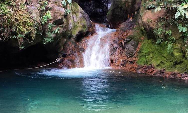 Curug Ermat via Heikaku, 1. Curug Nyogong, 2. Curug Ciharus, 3. Curug Jaga Pati, 4. Curug Cisarua, 5. Curug Arjuna, 6. Curug Cibadak, 7. Curug Sanghyang Taraje, 8. Curug Dengdeng, 9. Curug Cikanay, 10. Curug Salawe, 11. Curug Orok, 12. Curug Rahong, 13. Curug Luhur, 14. Curug Ngaleng, 15. Curug Cihanyawar, 16. Curug Cibitung, 17. Curug Mala, 18. Curug Cibuni Racun, 19. Curug Ermat, 20. Curug Koncrang