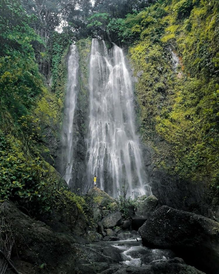 Curug Bunton Padaherang, Air Terjun Terpanjang di Pangandaran via IG @aripriliansyah