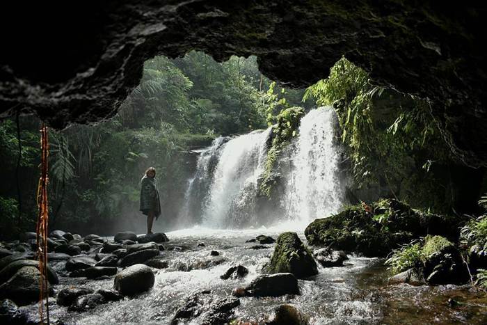 Curug Sebrangan via IG @kelvinsteffanes - 25 Curug di Purwokerto Banyumas Terbaik & Terhits, Air Terjun Paling Indah!