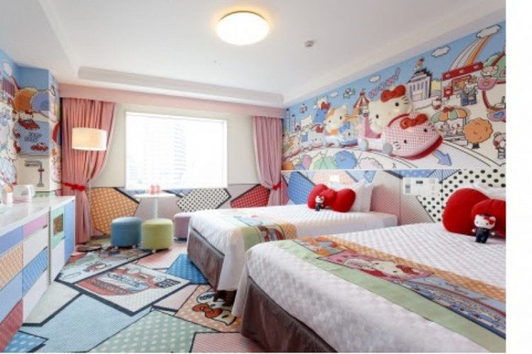 Hello Kitty Room di Keio Plaza Hotel via Antaranews