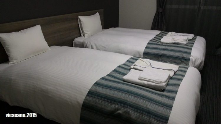 Kamar tidur twin, via dok.pribadi 2015