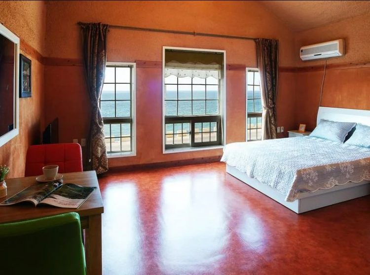 Kamar Deluxe White Nest Pension via Agoda - Penginapan di Jeju