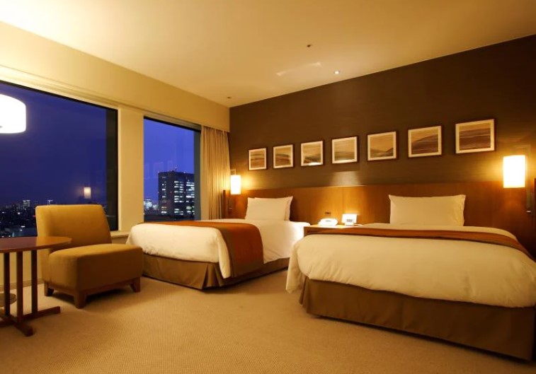 Kamar Twin Deluxe Plaza - Bebas Asap Rokok via Agoda