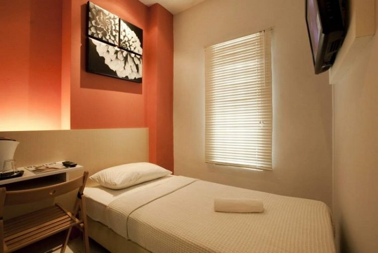 Standard Single Simms Boutique Hotel Bukit Bintang via Facebook - hotel murah di Kuala Lumpur