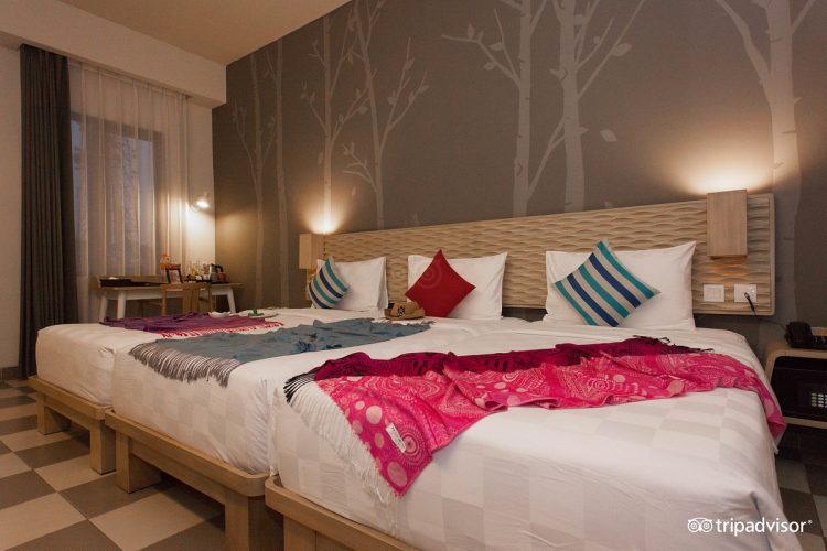 Stylish Deluxe Room via Tripadvisor