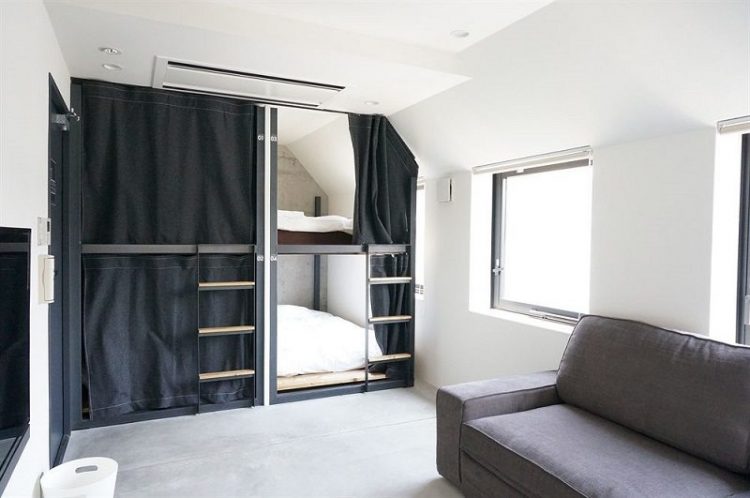 Suasan Kama 4 Bed Dormitory Piece Hostel Kyoto via Hotels