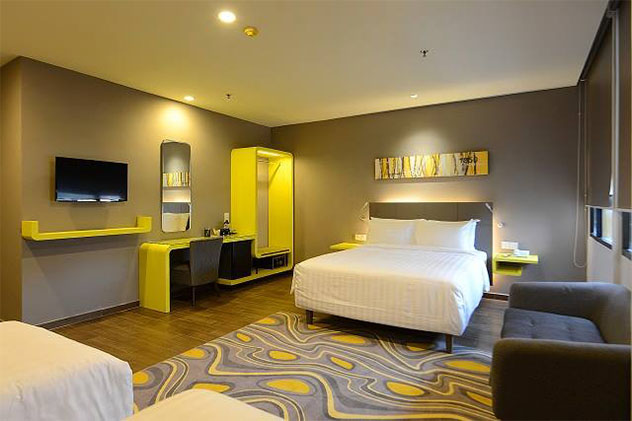 Suasana Kamar di Hotel GLOW Penang