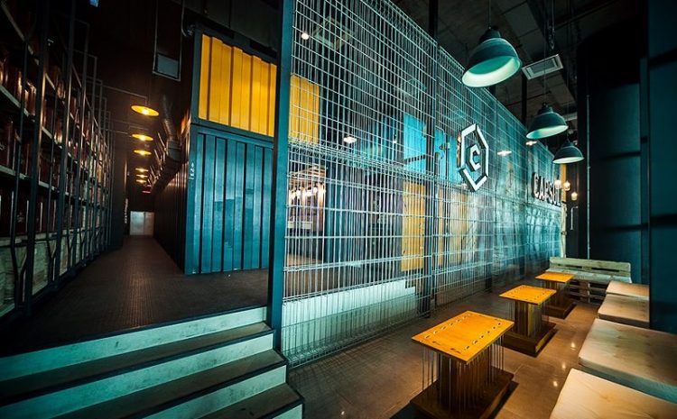 Suasana interior via capsulecontainer - hotel murah di Kuala Lumpur