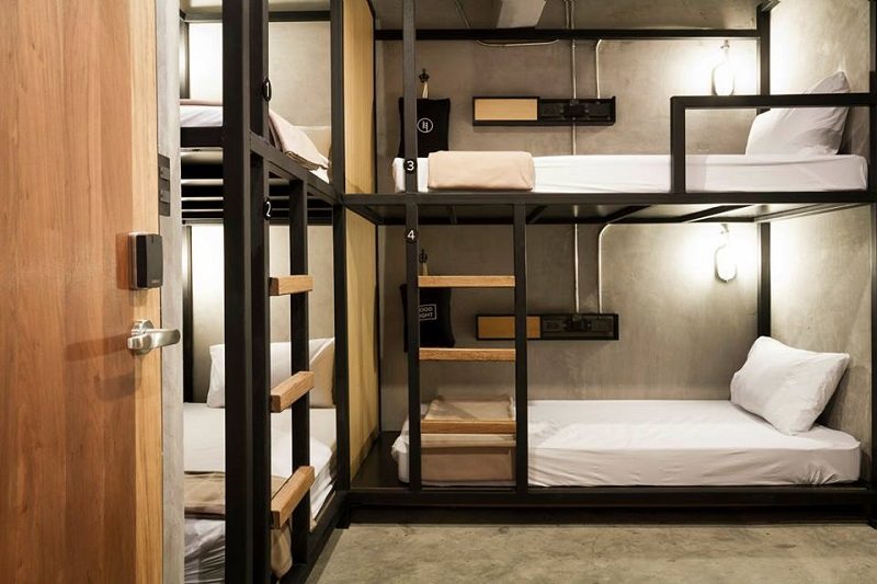 Suasana kamar Bed Station Hostel via facebook
