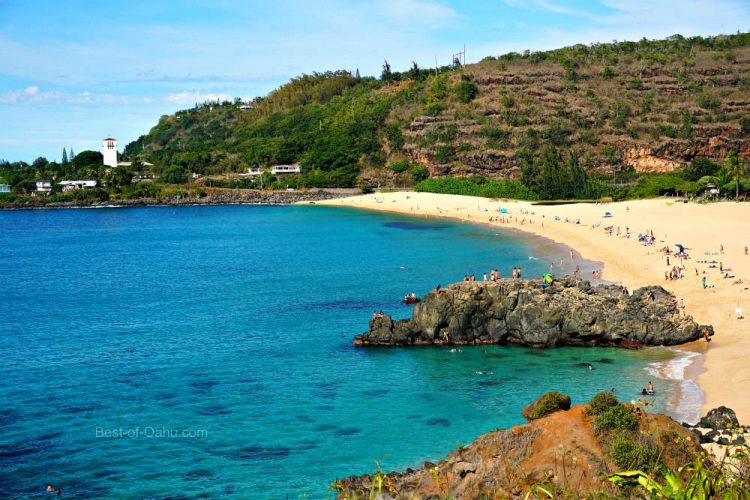 Waimea Bay Beach Park via Best of Oahu, Pantai di Hawaii, the Big Island, Pantai di Pulau Maui, the Valley Isle, Pantai di Pulau Oahu, the Gathering Island, Pantai di Pulau Kauai, the Garden Isle, Pantai di Pulau Lanai, the Pineapple Isle