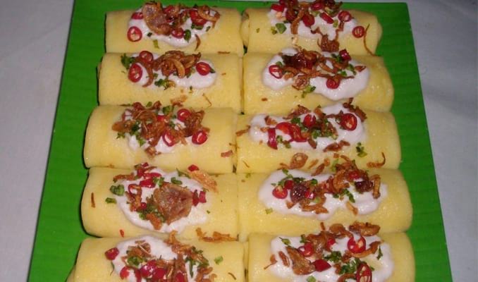 Dadar Jiwo, 1. Pempek, 2. Tekwan, 3. Laksan, 4. Celimpungan, 5. Burgo, 6. Lakso, 7. Martabak Palembang, 8. Mie Celor, 9. Pindang Ikan, 10. Pindang Tulang, 11. Sate Sapi Cucuk Manis, 12. Bakmi Babi, 13. Es Kacang Merah, 14. Kemplang Palembang, 15. Godo-Godo, 16. Gulo Puan, 17. Roti Koing, 18. Sambal Tempoyak, 19. Model, 20. Malbi, 21. Kue 8 Jam, 22. Otak-otak Kuah Cuko, 23. Lempok, 24. Lenggang, 25. Martabak HAR, 26. Kue Lapis Kojo, 27. Kue Engkak Ketan , 28. Kue Maksuba, 29. Kue Bolu Suri, 30. Kue Gandus, 31. Kue Lumpang, 32. Kue Srikaya, 33. Dadar Jiwo, 34. Sambal Lingkung, 35. Telok Ukan