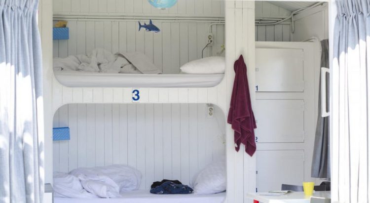 Dormitory Lucky Lake Hostel at Night via Group Corner