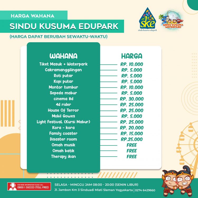 Harga Wahana Sindu Kusuma Edupark, Lokasi Wisata Taman Hiburan Sindu Kusuma Edupark, Rute Menuju Lokasi Wisata Edupark, Wisata Sindu Kusuma Edupark, Harga Tiket Masuk Sindu Kusuma Edupark, Fasilitas yang Tersedia, Harga Tiket Wahana Sindu Kusuma Edupark, Wahana Seru di Sindu Kusuma Edupark, Tips Berlibur