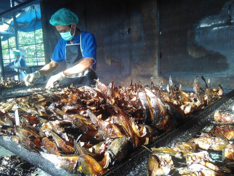 Ikan Sale Medan via Ukmkotamedan, 1. Bika Ambon, 2. Bolu Meranti Medan, 3. Pancake Durian Medan, 4. Durian Ucok, 5. Kain Ulos, 6. Sirup Buah Markisa Khas Medan, 7. Teri Medan, 8. Kopi Sidikalang Medan, 9. Kacang Sihobuk, 10. Manisan Jambu, 11. Medan Napoleon, 12. Risol Spesial Gogo, 13. Pia Tamiang, 14. Tempe Medan, 15. Ikan Sale Medan, 16. Lemang, 17. Roti Ganda Medan, 18. Kaos Medan, 19. Batik Medan, 20. Sate Kerang Rahmat Toha, 21. Dolung-dolung Parapat, 22. Bolu Toba, 23. Rujak Brayan Khas Medan, 24. Popia Yoserizal Khas Medan, 25. Lapis Legit Medan