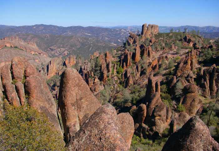Pinnacles via National Park