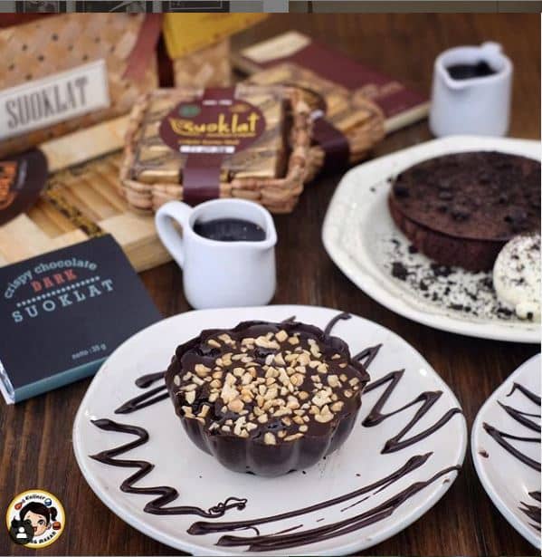 Suoklat Cafe via IG @kenyangmakan, Tempat Makan Enak di Surabaya, Tempat Makan Berupa Cafe di Surabaya, Tempat Wisata di Surabaya , Oleh-oleh Khas Surabaya , Makanan Khas Surabaya 
