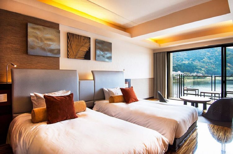 Superior Japanese Western Style Room via Trip - Hotel Onsen di Jepang