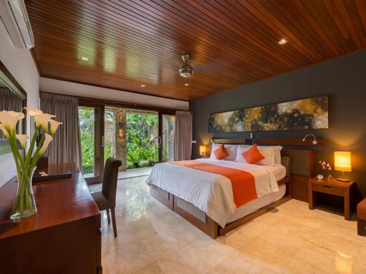 Kamar tidur double bed nan Mewah
