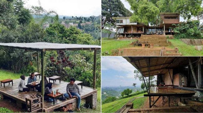 Warung Sitinggil, 1. Chingu Cafe, 2. Pino Pizza (Tutup Permanen), 3. Nasi Goreng Mafia, 4. Waroeng Setiabudhi, 5. Batagor Darto, 6. Kafe Burangrang, 7. Maeta Coffee, 8. Bakso Istigfar, 9. Bebek Goreng Haji Slamet, 10. Dapur Dahapati, 11. Sapu Lidi Resto and Cafe, 12. Cafe d’Pakar, 13. Kafe Lawangwangi, 14. Rumah Sosis, 15. Mie Kocok Mang Dadeng, 17. Braga Citywalk, 20. Warung Prasmanan Ceu Mar, 27. Suis Butcher, 29. Makan di Kapal Pinisi Danau Situ Patenggang, 35. Nasi Bancakan Mang Barna dan Bi Oom, 36. Rumah Makan Ampera, 37. Mie Ramen, 38. Paskal Food Market, 39. The Valley Bistro and Cafe, 40. Warung Salse, 41. Congo Cafe And Gallery, 42. Natural Resto dan Strawberry Land, 43. Kampung Daun, 44. Roemah Nenek Resto Cafe, 45. Atmosphere Resort Cafe , 46. Raja Rasa, 47. Cie Rasa Loom Buah Batu