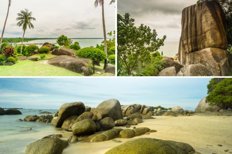 Pantai Penyusuk, 1. Pulau Lengkuas, 2. Pantai Tikus, 3. Pantai Parai Tenggiri, 4. Pantai Penyusuk, 5. Pantai Pasir Padi, 6. Pulau Memperak, 7. Pantai Penyak, 8. Pantai Tanjung Pesona, 9. Pantai Tanjung Kelayang, 10. Pantai Tanjung Tinggi, 11. Pantai Matras, 12. Pulau Ketawai, 13. Bukit Menumbing, 14. Pantai Romodong, 15. Danau Kaolin, 15. Padang Pasir dan Bukit di Gurun Pelawan Namang, 16. Batu Granit di Pantai Dinding Batu Belinyu, 17. Pantai Tongaci, 18. Air Terjun Pait Jaya Muntok, 19. Wisata Bukit Merah yang Mempesona ala Grand Canyon – Danau Ampar Red Hill, 20. Museum Timah Muntok, 21. Jembatan Emas Bangka, 22. Batu Belimbing, 23. Bangka Botanical Garden, 24. Wisata Mangrove Munjang Kurau Barat, 25. Bukit 7 Sempan, 26. Bukit Pala, 27. Pulau Putri, 28. Pantai Penganak, 29. Kelekak Community Bangka Belitung, 30. Masjid Raya Tua Tunu, 31. Pantai Tongachi