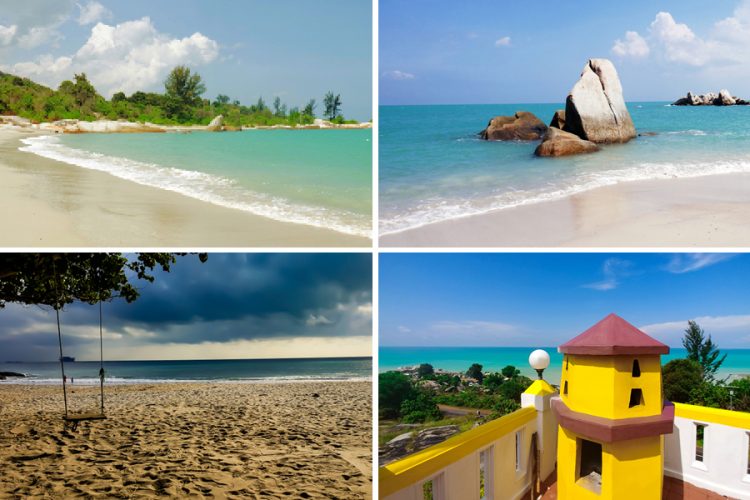 Pantai Tikus, 1. Pulau Lengkuas, 2. Pantai Tikus, 3. Pantai Parai Tenggiri, 4. Pantai Penyusuk, 5. Pantai Pasir Padi, 6. Pulau Memperak, 7. Pantai Penyak, 8. Pantai Tanjung Pesona, 9. Pantai Tanjung Kelayang, 10. Pantai Tanjung Tinggi, 11. Pantai Matras, 12. Pulau Ketawai, 13. Bukit Menumbing, 14. Pantai Romodong, 15. Danau Kaolin, 15. Padang Pasir dan Bukit di Gurun Pelawan Namang, 16. Batu Granit di Pantai Dinding Batu Belinyu, 17. Pantai Tongaci, 18. Air Terjun Pait Jaya Muntok, 19. Wisata Bukit Merah yang Mempesona ala Grand Canyon – Danau Ampar Red Hill, 20. Museum Timah Muntok, 21. Jembatan Emas Bangka, 22. Batu Belimbing, 23. Bangka Botanical Garden, 24. Wisata Mangrove Munjang Kurau Barat, 25. Bukit 7 Sempan, 26. Bukit Pala, 27. Pulau Putri, 28. Pantai Penganak, 29. Kelekak Community Bangka Belitung, 30. Masjid Raya Tua Tunu, 31. Pantai Tongachi