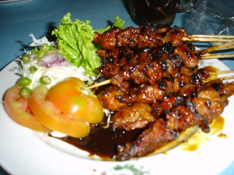 Pondok Sate Kambing Djono Jogya, 1. Sate Kambing H. Giyo, Jatinegara, 2. RM Sate Tegal H. Sadjim, Bendungan Hilir, 3. Sate Jaya Agung, Menteng, 4. Sate Ayam Kambing RSPP, Blok M, 5. Sate Kambing Kim Tek, Kebon Jeruk, 6. Sate Apjay, Dharmawangsa, 7. Sate Betawi H. Maksudi, Cinere, 8. Cangkir Cafe, Melawai, 9. Pondok Sate Kambing Djono Jogya, Bendungan Hilir, 10. Sate Kambing Batibul Bang Awi, Kelapa Gading, 11. Sop Kaki Kambing Dudung Roxy, 12. Sate Kambing Solo Berkat, 13. Warung Sate Solo Pak Min, Kec. Tangerang