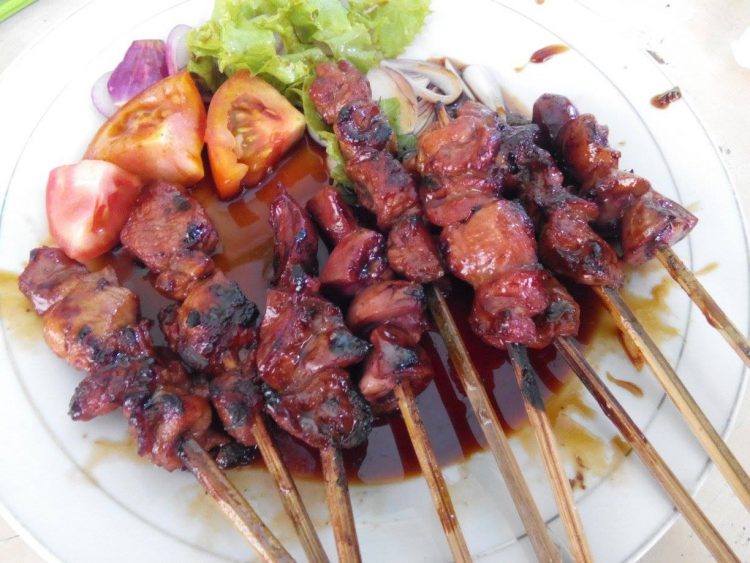Sate Kambing Batibul Bang Awi, 1. Sate Kambing H. Giyo, Jatinegara, 2. RM Sate Tegal H. Sadjim, Bendungan Hilir, 3. Sate Jaya Agung, Menteng, 4. Sate Ayam Kambing RSPP, Blok M, 5. Sate Kambing Kim Tek, Kebon Jeruk, 6. Sate Apjay, Dharmawangsa, 7. Sate Betawi H. Maksudi, Cinere, 8. Cangkir Cafe, Melawai, 9. Pondok Sate Kambing Djono Jogya, Bendungan Hilir, 10. Sate Kambing Batibul Bang Awi, Kelapa Gading, 11. Sop Kaki Kambing Dudung Roxy, 12. Sate Kambing Solo Berkat, 13. Warung Sate Solo Pak Min, Kec. Tangerang