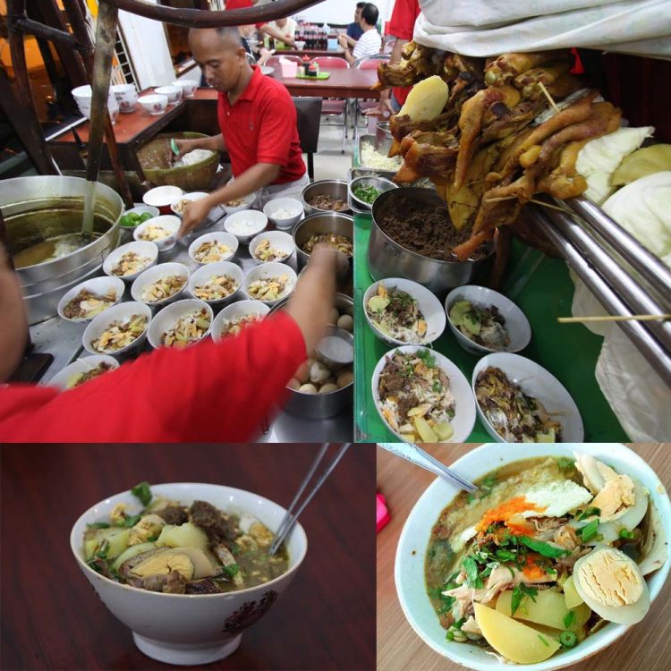 Soto Ayam Lombok via Wisata Batu Malang, 1. Soto Ayam Lombok sudah berdiri sejak 1955, 2. Soto Geprak Mbah Djo berdiri sejak tahun 1935, 3. Soto Daging Rahayu Malang berdiri sejak tahun 1928, 4. Warung Rampal, 5. Soto Basket, 6. Soto Lamongan Oro-Oro Dowo, 7. Soto dok HM Kholis, 8. Soto Markeso, 9. Soto Lonceng, 1965, 10. Soto Pak Amir, 11. Soto Sawah, 12. Soto Ambengan, 13. Soto Seger Boyolali Kang Mihor, 14. Soto Dhok Bang Ali, 15. Republik Soto Malang, 16. Soto Madura Guntur, 17. Soto Kurnia Ria Ning Sul, 18. Soto Ketangi, 19. Warung Soto Ayam Cak Sur, 20. Soto Pak Sidjan, 21. Soto Betawi Djayakarta