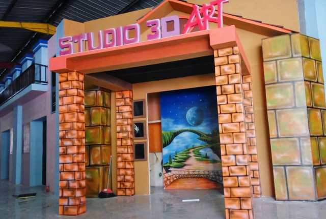 3D Art Studio Gumul Paradise Island Kedirivia IG @gpiwaterpark_kediri, Lokasi Gumul Paradise Island Kediri, Harga Tiket Masuk Gumul Paradise Island, Jam Buka Gumul Paradise Island, Wahana Di Gumul Paradise Island Kediri