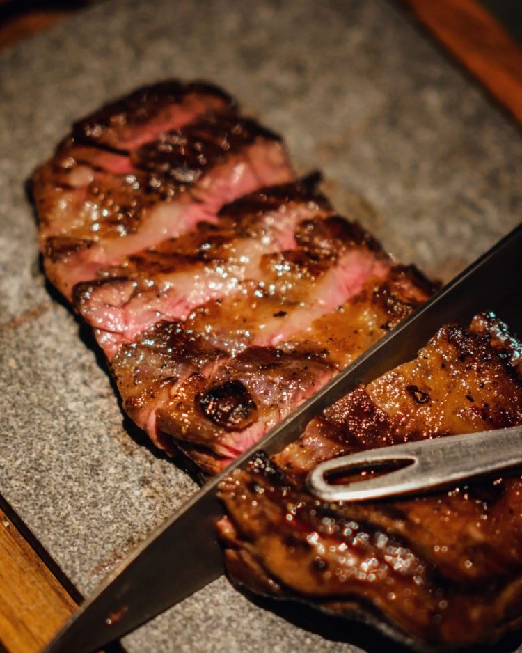 Aged + Butchered, 1. Joni Steak, 2. Kapten Steak, 3. Waroeng Steak n Shake, 4. Abuba Steak, 5. Holycow Steak! Steak House by Chef Afit, 6. Steak 21, 7. Tokyo Skipjack, 8. Outback Steakhouse, Kuningan, 9. Ruth’s Chris Steak House, Kuningan, 10. Bistecca, SCBD, 11. Akira Back Jakarta, Setiabudi, 12. El Asador Restaurant, Kemang, 13. Holy Smokes, Senopati, 14. Tony Roma’s, UOB Thamrin, 15. Angus House, Plaza Senayan, 16. Super Steak, 17. Gandy Steakhouse, 18. Soeryo Cafe & Steak, 19. Aged + Butchered, 20. Le Quartier, 21. Altitude Grill, 22. Sir Loin, 23. Wolfsgang’s Steakhouse, 24. Sudestada Jakarta