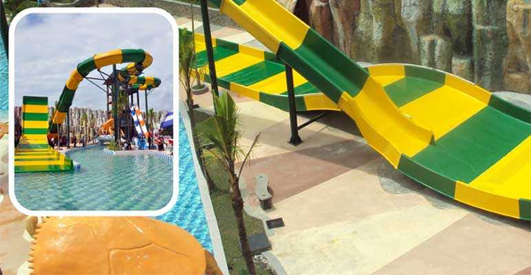 Boomerang Slider, satu-satunya waterpark yang memiliki wahana ini di Jawa Timur, Lokasi Gumul Paradise Island Kediri, Harga Tiket Masuk Gumul Paradise Island, Jam Buka Gumul Paradise Island, Wahana Di Gumul Paradise Island Kediri