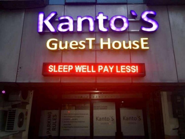 Kantos Guest House via Agoda, 1. Teduh Hostel Kota Tua, 2. Eco Syariah Kemanggisan (Tutup), 3. Ancol Residence 6, 4. Wonderloft Hostel Kota Tua, 5. Wisma 9 Tanah Abang, 6. Kantos Guest House, 7. Prima Bintang, 8. LeGreen Residence Setiabudi, 9. Zenroom, 10. Pop Hotel Kemang, 11. Green Bamboo Residence, 12. Clay Hotel, 13. Ghurfati Hotel, 14. Six Degrees Backpackers Hostel (Tutup), 15. Apartemen Ambassador, Jakarta Selatan, 16. Apartemen Callia, Jakarta Barat, 17. Big Hotel, Jakarta Pusat, 18. De Hoek Residence, Jakarta Timur