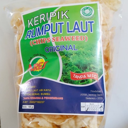 Keripik Rumput Laut via Tokopedia, 1. Beberuk Terong, 2. Plecing Kangkung, 3. Kelaq Lebui, 4. Ayam Taliwang, 5. Sate Bulayak, 6. Sate Rembiga, 7. Sate Tanjung, 8. Bebalung, 9. Nasi Kotaraja, 10. Nasi Puyung, 11. Nasi Campur Sukaraja, 12. Kelaq Kelor, 13. Ayam Rarang, 14. Ares, 15. Dodol Rumput Laut, 16. Peyek Rumput Laut, 17. Terasi Bakar Lombok, 18. Jaje Tujak, 19. Sate Pusut, 20. Sate Pencok, 21. Kue Bantal, 22. Kelaq Batih, 23. Kelepon Kecerit, 24. Jaje Reket, 25. Lupis Lombok, 26. Nasi Balap, 27. Keripik Rumput Laut, 28. Kacang Mete Lombok, 29. Kue Keciput, 30. Serabi Laklak, 31. Tumbek, 32. Tekel, 33. Kue Kerake