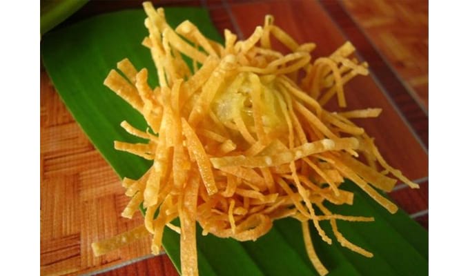 Rambutan Goreng, 1. Tempoyak, 2. Gulai Tepek Ikan, 3. Daging masak itam, 4. Sup Tulang, 5. Nasi Gemuk, 6. Dodol nanas, 7. Kue Srikaya, 8. Jus pinang, 9. Dodol kentang Kerinci, 10. Gandus, 11. Kue Padamaran, 12. Kue Kubang Boyo, 13. Kue Burgo, 14. Kue Muso, 15. Pempek Sambal, 16. Gulai Terjun, 17. Mie Celor, 18. Kerutup Ikan, 19. Lempok Durian, 20. Bolu Kojo, 21. Kue Putri Kandis, 22. Rambutan Goreng