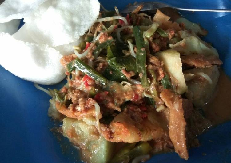 Rujak otek via Cookpad, 1. Bakso Lumajang, 2. Teh Kocok Khas Lumajang, 3. Acar Mentimun Khas Lumajang, 4. Lontong Petis, 5. Telur Dadar Tahu, 6. Kue Latok, 7. Keripik Pisang, 8. Pecel Godong Telo, 9. Cilok Mercon, 10. Kue Lupis, 11. Tape Pisang, 12. Martabak Petis, 13. Rujak Otek, 14. Bakso Bumbu Rujak, 15. Bledus, 16. Ketan Koro
