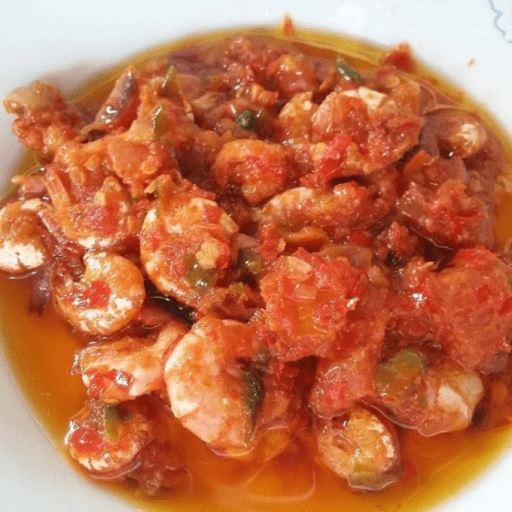 Sambal Gami Udang via Merdeka, 1. Nasi kuning khas Samarinda, 2. Ayam Cincane, 3. Nasi Bekepor, 4. Daging Masak Bumi Hangus, 5. Pepes Kepiting, 6. Sate Payau, 7. Sambal Raja, 8. Bubur pedas, 9. Gence Ruan, 10. Amplang, 11. Pisang Gapit, 12. Lempok Durian, 13. Rabo Ruan, 14. Sayur Gangan Asam Kutai, 15. Bobongko, 16. Gangan Manok, 17. Sambal Gami Udang, 18. Ayam Suwir Cabai Hijau, 19. Pulut Nasi, 20. Kue Bingka Kentang, 21. Kue Gegicak, 22. Really Cake, 23. Kue Ilat Sapi, 24. Onde-Onde Ubi Ungu, 25. Bubur Gunting, 26. Mie Hijau, 27. Brownies Batubara, 28. Bolu Gulung Jenebora