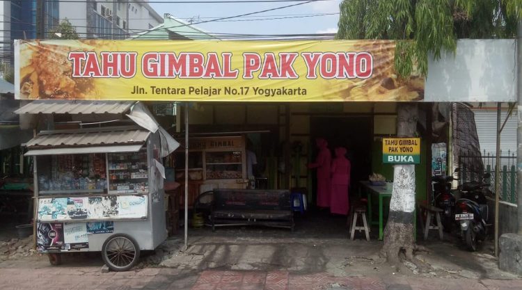 Tahu Gimbal Pak Yono via Grab Food, 1. Warung Spesial Sambal (SS), 2. Lesehan  Aldan, 3. Nasi Goreng Pak Sular, 4. Gudeg  Mercon Bu Tinah, 5. Mie Ayam Tumini, 6. Ayam Geprek Bu Rum, 7. Ngudi Rejeki, 8. Kantin Bu Siti (Tutup), 9. Kedai Rakjat Djelata, 10. Burjonan, 11. Gudeg Yu Djum Wijilan 167, 12. Rumah Makan Gudeg Pawon, 13. Bong Kopitown, 14. Oseng-Oseng Mercon Bu Narti, 15. Bungong Jeumpa, 16. Secret Garden Coffee dan Chocolate, 17. Lesehan Sayidan , 18. SGPC Bu Wiryo 1959, 19. Angkringan Kopi Jos Lik Man, 20. Tahu Gimbal Pak Yono, 21. Bakmi Mbah Gito, 22. Angkringan Pak Jabrik, 23. Tempo Gelato Prawirotaman, 24. Banyu Mili Resto, 25. Angkringan KR, 26. Sate klatak pak Bari, 27. House of Raminten, 28. Soto Ayam Pak Man, 29. Spesial Sambal Bawang Mas Kobis, 30. Coto Makassar La Capila, 31. Saoto Bathok Mbah Katro