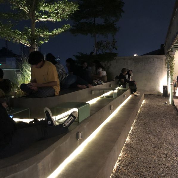 Up All Might via Pergikuliner, 1. SKYE Bar & Restaurant, 2. Hause Rooftop, 3. Langit Seduh Rooftop, 4. Roti Bakar Kemang, 5. Lucy In The Sky Spark, 6. Cloud Lounge Jakarta (Rooftop), 7. BART Thamrin, 8. The Edge, 9. Elarte Sport Cafe, 10. Awan Lounge, 11. Upstairs Rooftop Cafe, 12. Sky Garden Cafe, 13. Shy Rooftop, 14. Up All Might, 15. Rocketz Cafe, 16. La vue Rooftop Bar Hermitage, 17. Roof Top at La Boheme, 18. Red Door Koffie House & Bistro Tangerang