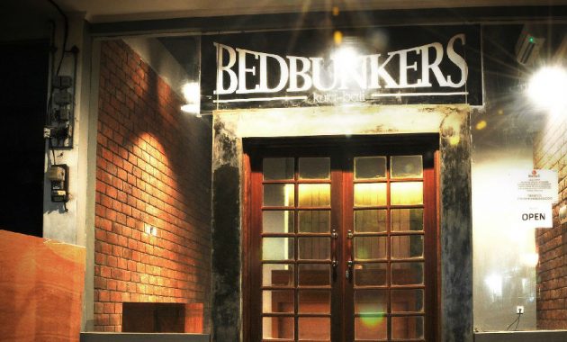 Bedbunker-BB, 1. Mahendra Beach Inn, 2. Bali Duta Wisata Beach Inn, 3. Jesen’s Inn 3, 4. Maha Bharata Kuta Inn, 5. Sayang Maha Mertha Hotel, 6. The Ratna Kuta, 7. Pesona Beach Inn Hotel, 8. Rabasta Beach Resort Kuta, 9. A Residence Kuta, 10. Bedbunker-BB, 11. Mirah Hostel, 12. Captain Goose, 13. Kuta Beach Hostel, 14. Da’HouseTel, 15. IndopureJoy Hostel, 16. Te Quiro, 17. Bali Semesta Hostel, 18. Rumah Kayu, 19. S 8 Suardana Hotel