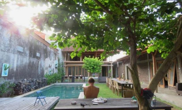 IndopureJoy Hostel, 1. Mahendra Beach Inn, 2. Bali Duta Wisata Beach Inn, 3. Jesen’s Inn 3, 4. Maha Bharata Kuta Inn, 5. Sayang Maha Mertha Hotel, 6. The Ratna Kuta, 7. Pesona Beach Inn Hotel, 8. Rabasta Beach Resort Kuta, 9. A Residence Kuta, 10. Bedbunker-BB, 11. Mirah Hostel, 12. Captain Goose, 13. Kuta Beach Hostel, 14. Da’HouseTel, 15. IndopureJoy Hostel, 16. Te Quiro, 17. Bali Semesta Hostel, 18. Rumah Kayu, 19. S 8 Suardana Hotel