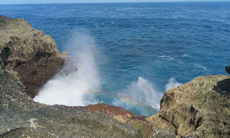 Smoke Beach via Google Maps Trip Nusa Penida